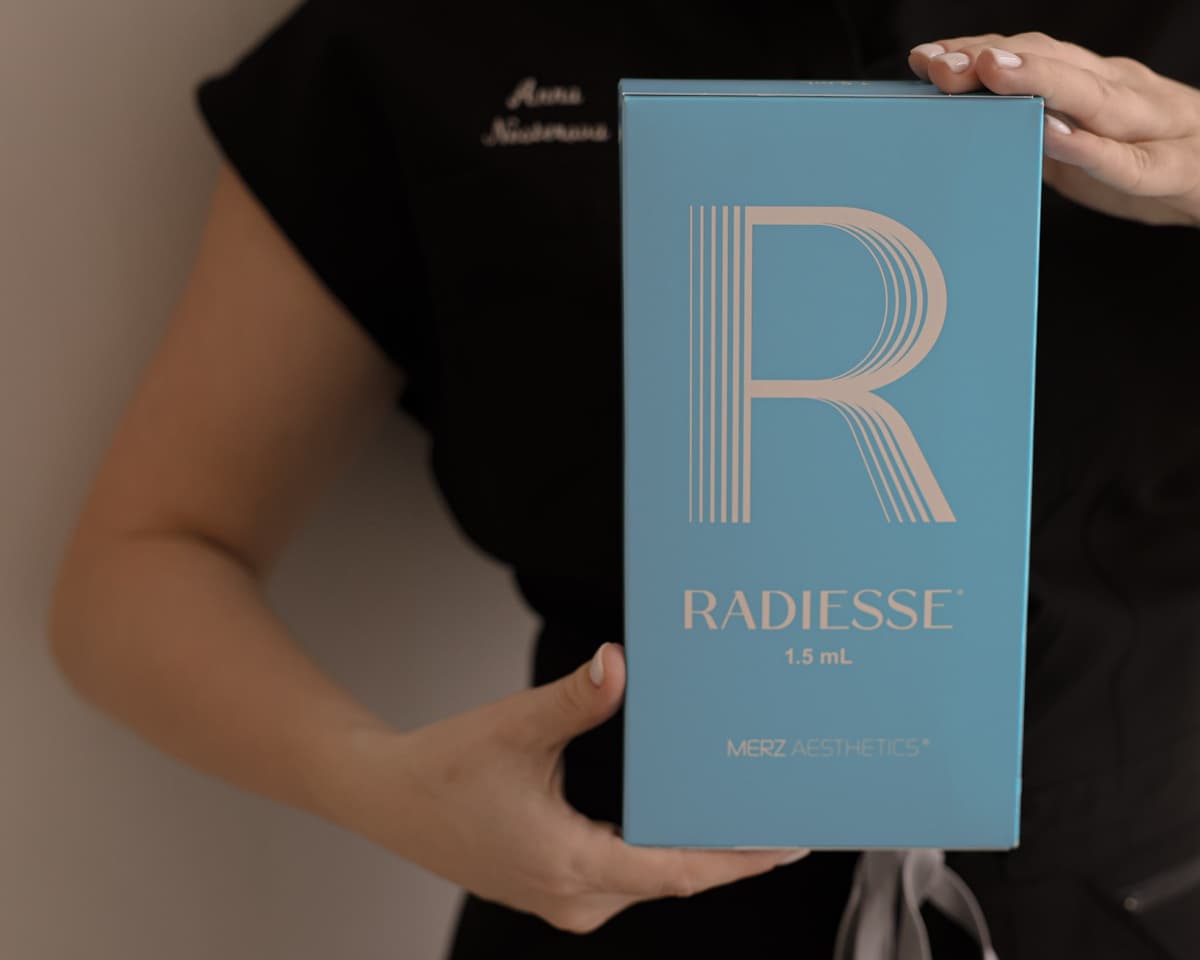 Radiesse® injectable product used at Pearl Skin Polyclinic, Dubai